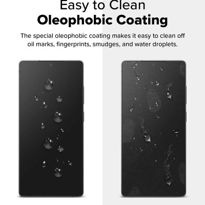 [Combo 2] Dán cường lực chống nhìn trộm cho Samsung Galaxy S25 Ultra RINGKE Easy Slide Privacy Tempered Glass - Hàng Chính Hãng