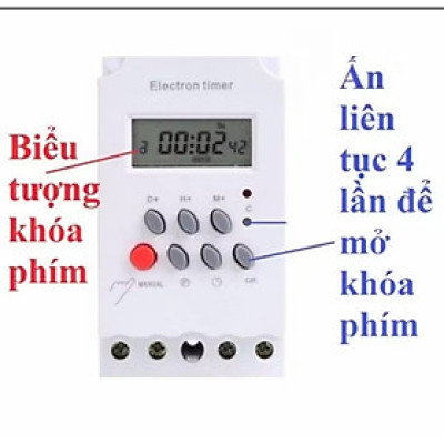 BỘ HẸN GIỜ TỰ ĐỘNG BẬT TẮT CÁC THIẾT BỊ ĐIỆN GIA ĐÌNH BẠN