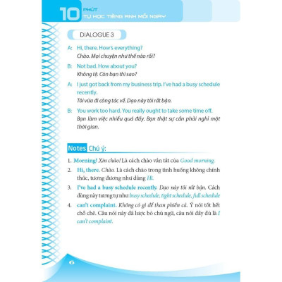 Sách - 10 Phút Tự Học Tiếng Anh Mỗi Ngày - Minh Thắng