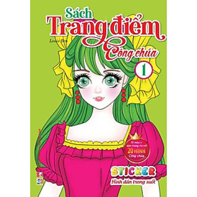 Sticker Sách Trang Điểm Công Chúa 1