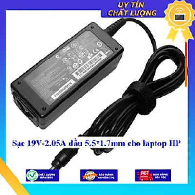 Sạc 19V-2.05A đầu 5.5*1.7mm cho laptop HP - Hàng Nhập Khẩu New Seal