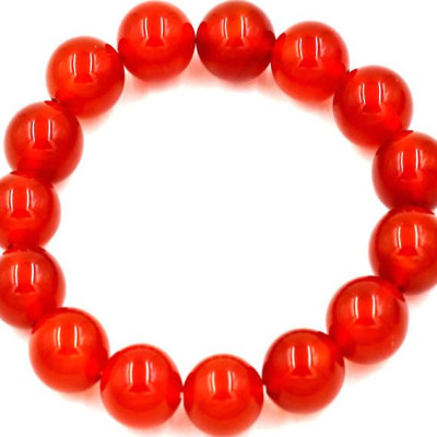 Vòng tay chuỗi hạt mã não đỏ 12 ly 15 hạt
