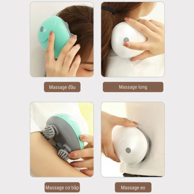 Máy Massage Đầu Không Dây Kachi MK399 - Hàng chính hãng