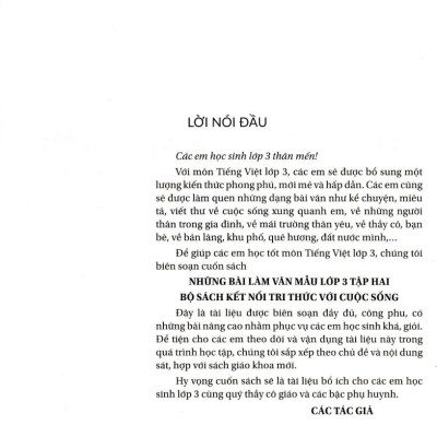 Sách - Những Bài Làm Văn Mẫu 3 - Tập 2 (Kết Nối)