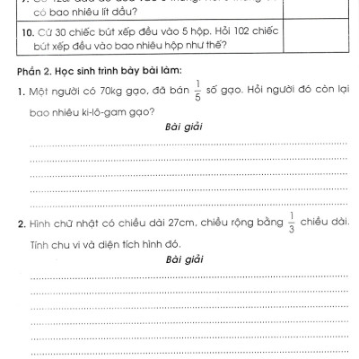 Vở Ôn Luyện Cuối Tuần Toán 4 - Tập 1 (Dùng Chung Cho Các Bộ SGK Hiện Hành)_HA