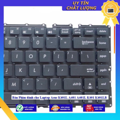 Bàn Phím dùng cho Laptop Asus K401L A401 A401L K401 K401LB - Hàng Nhập Khẩu New Seal