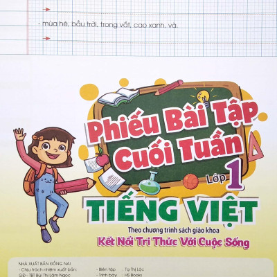 Phiếu Bài Tập Cuối Tuần - Môn Tiếng Việt Lớp 1 (Theo Kết Nối Tri Thức Với Cuộc Sống)