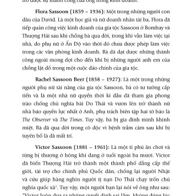 Những Ông Trùm Tư Bản Cuối Cùng Ở Thượng Hải - Hai Đế Chế Kinh Tế Do Thái Cạnh Tranh Giúp Tạo Nên Trung Quốc Hiện Tại