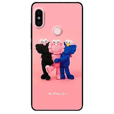 Ốp lưng in cho Xiaomi Redmi Note 5 Pro Mẫu KAW Đen Xanh