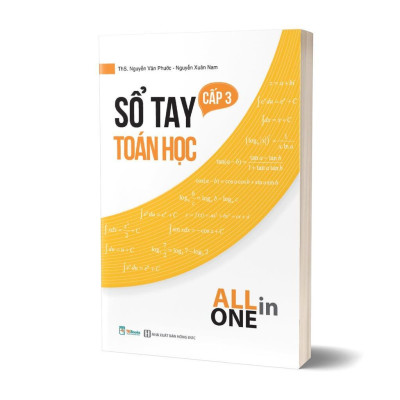 Sách - Sổ Tay Kiến Thức Môn Toán Tiếng Anh Ngữ Văn - All In One - MCBooks