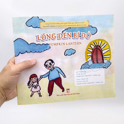 Covid Trong Mắt Trẻ Thơ (Song Ngữ) - Lồng Đèn Bí Đỏ