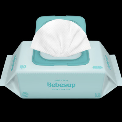 Khăn Ướt Hàn Quốc Bebesup Sensitive 20 Tờ/Gói Bỏ Túi Thương Hiệu Bebesup