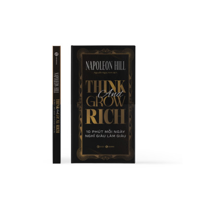 Sách - Think And Grow Rich - 10 Phút Mỗi Ngày Nghĩ Giàu Làm Giàu - Bìa Cứng
