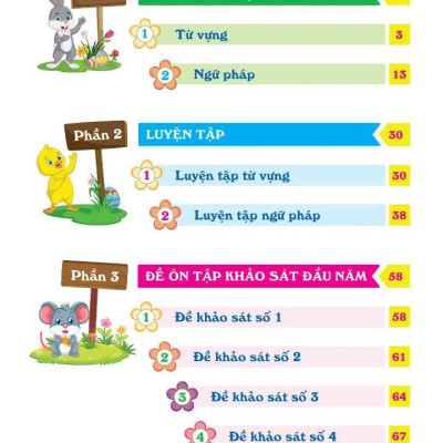 Ôn Hè Tiếng Anh 3 - Dành Cho Học Sinh Lớp 3 Lên Lớp 4