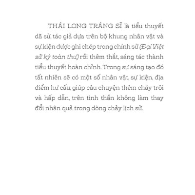 Sách - Thái Long Tráng Sĩ