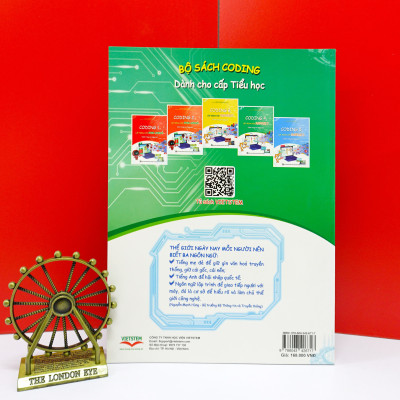 Combo 2 sách hướng dẫn học lập trình Scratch cho học sinh lớp 4