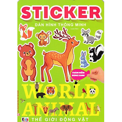 Sticker Dán Hình Thông Minh - Thám Hiểm Rừng Xanh _VT