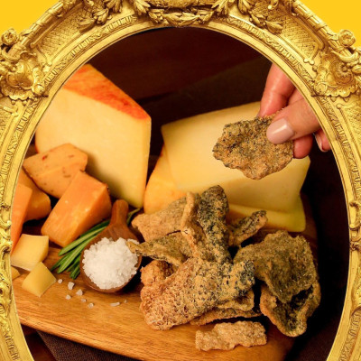 Da cá hồi IRVINS phô mai hun khói 80g - Smoked Cheese Salmon Skin 80g