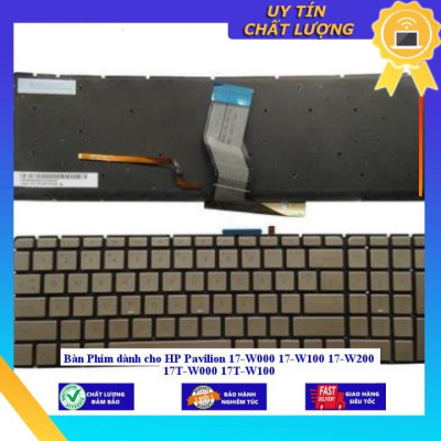 Bàn Phím dùng cho HP Pavilion 17-W000 17-W100 17-W200 17T-W000 17T-W100  - Màu đen tốt co led - Hàng Nhập Khẩu New Seal