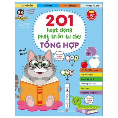 Sách - 201 Hoạt Động Phát Triển Tư Duy - Tổng Hợp