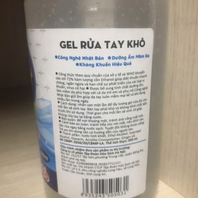 Gel rửa tay khô diệt khuẩn Mr.Fresh