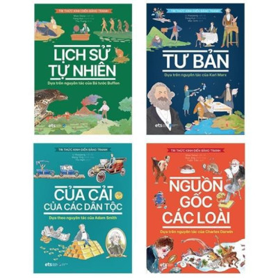 Sách Tri Thức Kinh Điển Bằng Tranh - Nguồn Gốc Các Loài - Alphabooks - BẢN QUYỀN