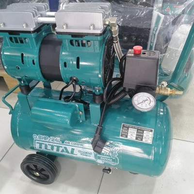 MÁY NÉN KHÍ KHÔNG DẦU 600W(0.8HP) 24L TOTAL TCS1075242 - HÀNG CHÍNH HÃNG