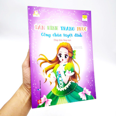 Dán Hình Trang Phục Công Chúa Tuyệt Đỉnh - Công Chúa Lãng Mạn