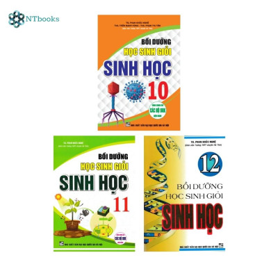 Sách - Bồi Dưỡng Học Sinh Giỏi Sinh Học 10 - 11 - 12 (Phan Khắc Nghệ)