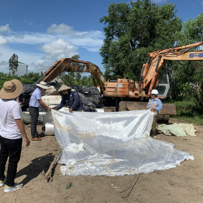 Vải địa kỹ thuật ART không dệt Khổ 100m2 | Trồng cây phủ đất | chống cỏ | phủ gốc cây | Chất lượng tốt nhất thị trường