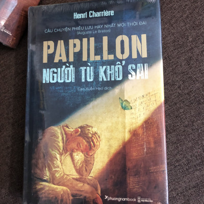 BÌA CỨNG - PAPPILON NGƯỜI TÙ KHỔ SAI - Henri Charrière - TÁC PHẨM KINH ĐIỂN 
