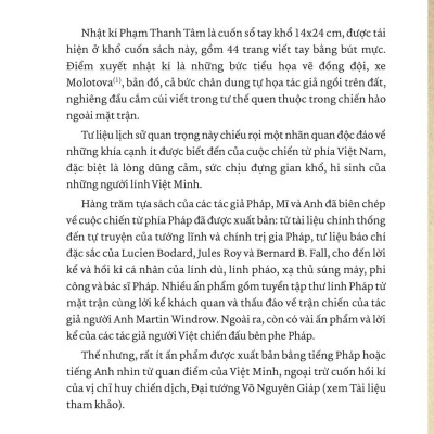 Kỉ Niệm 70 Năm Chiến Thắng Điện Biên Phủ - Kí Hoạ Trong Chiến Hào - Nhật Kí Chiến Tranh Của Một Người Lính Trẻ Trong Chiến Dịch Điện Biên Phủ - Bìa Cứng