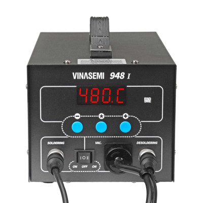 Vinasemi 948 I Máy Hút Chì Linh Kiện + Trạm Hàn Điều Chỉnh Nhiệt Độ 90W, 220VAC, 200-480°C