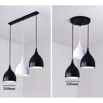 Đèn thả KERTO đẳng cấp trang trí nội thất hiện đại, sang trọng D250 (mm) - kèm bóng LED chyên dụng.