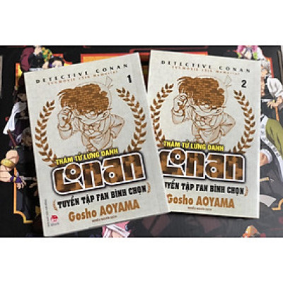Truyện tranh Thám tử lừng danh Conan - Tuyển tập Fan bình chọn full 02 tập (Chang Book)