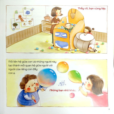 Khôn Lớn Mỗi Ngày: Con Sống Chan Hòa Với Mọi Người - Học Cách Giao Tiếp
