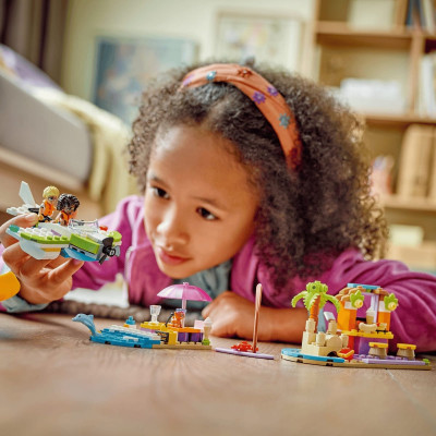 Đồ Chơi Lắp Ráp Vali Du Lịch Biển Sáng Tạo LEGO FRIENDS 42672 (188 chi tiết)