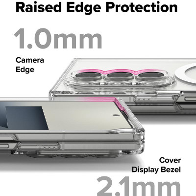 Ốp lưng cho Samsung Galaxy Z Fold 7 RINGKE Fusion Magnetic - Hàng Chính Hãng