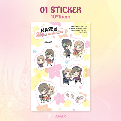 [Manga] [GL] Kase Và Hoa Anh Đào - Amakbooks