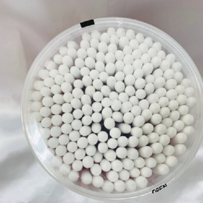 Hộp tăm bông kháng khuẩn Sanyo ( 200 que ) 100% Bông gòn tự nhiên mềm mại - nội địa Nhật Bản