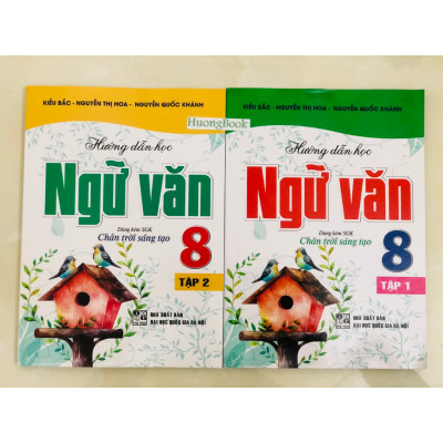 Sách - hướng dẫn học ngữ văn 8 tập 2 ( dùng kèm sgk chân trời sáng tạo) - HA