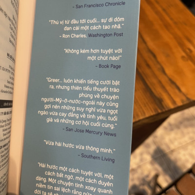 (Giải thưởng Pulitzer 2018) LESS VÒNG QUANH THẾ GIỚI CÙNG MỘT TRÁI TIM TAN VỠ - Andrew Sean Greer – Nhã Nam