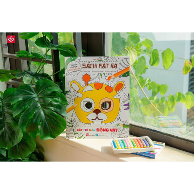 Sách Mặt Nạ - Cắt + Tô Màu - Chọn Lẻ 3 Chủ Đề - Đinh Tị Books