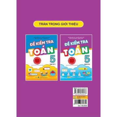 Sách - Đề Kiểm Tra Toán 5 - Bộ sách Kết Nối biên soạn theo chương trình GDPT mới - ndbooks