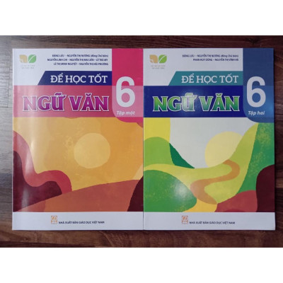Sách - Combo Để Học Tốt Ngữ Văn Lớp 6 Tập 1+2 (Kết Nối Tri Thức Với Cuộc Sống)
