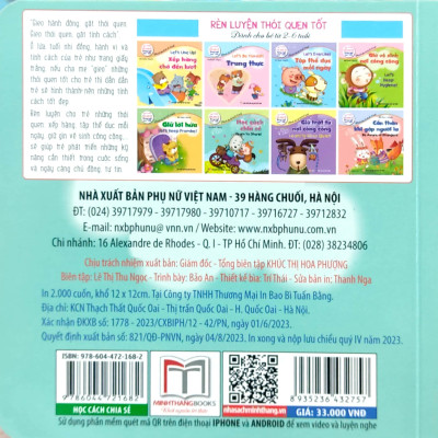 Rèn Luyện Thói Quen Tốt - Song Ngữ Anh-Việt - Học Cách Chia Sẻ (Dành Cho Trẻ Từ 2-6 Tuổi) (Tái Bản 2023)