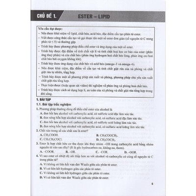 Sách - Bài tập phát triển năng lực Hóa học 12