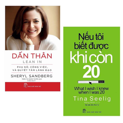 Combo Sách Kỹ Năng Thức Tỉnh Con Người Bạn: Dấn Thân (Tái Bản) + Nếu Tôi Biết Được Khi Còn 20 (Tái Bản)