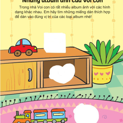 Hình Dán Thú Vị - Rèn Trí Thông Minh - Nhận Biết Hình Dạng