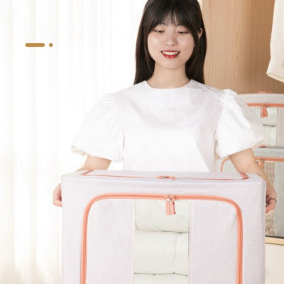 (LOẠI XỊN – CÓ CHỌN SIZE) Túi Chăn Màn Khung Sắt Nhật Bản, Túi Đựng Chăn Mền Quần Áo Cao Cấp Chính Hãng  – Hàng Xuất Khẩu